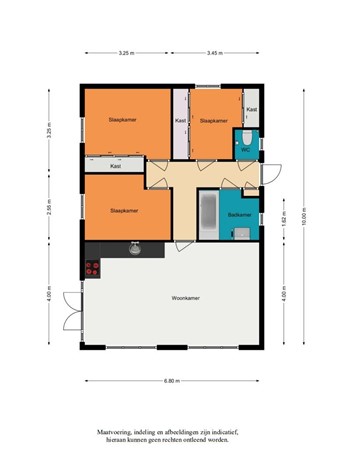Floorplan - Dennendreef 5-112, 5282 HK Boxtel
